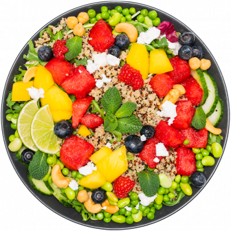 kaspar schmauser vegan berry summer salad 