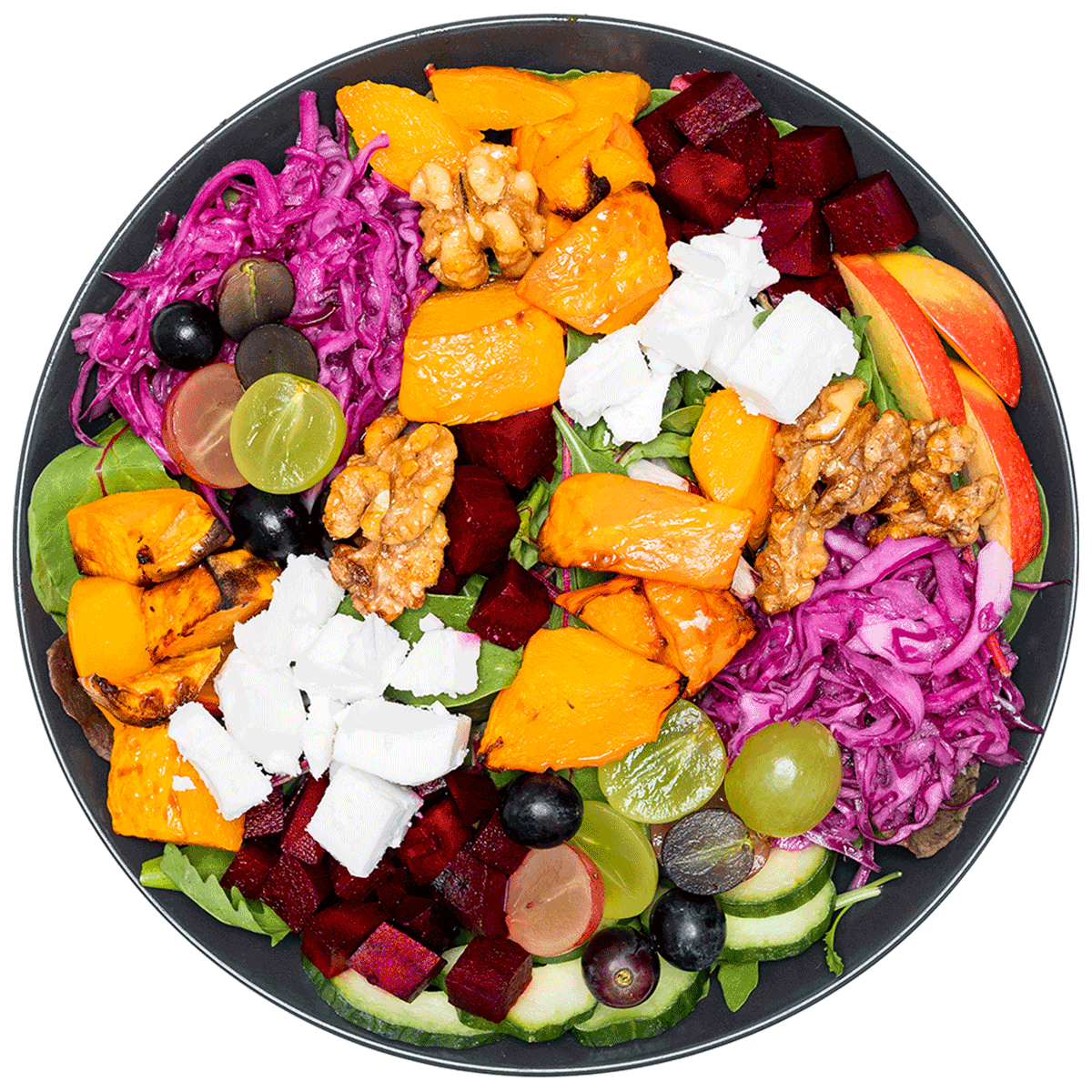 kaspar schmauser-vegan vegetarisches restaurant herbstmenü pumpkin bowl salat