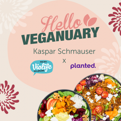 Veganuary Aktion: volle Pflanzenpower!  