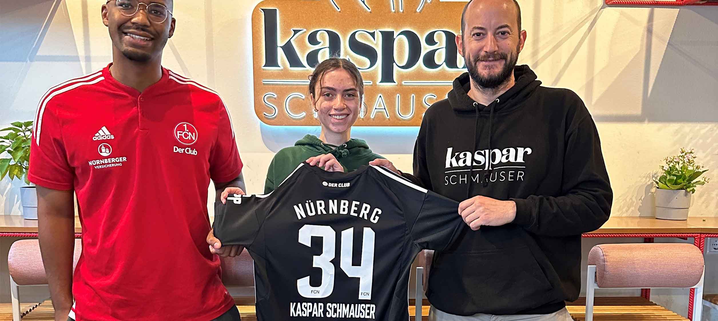 1. FCN x Kaspar Schmauser Starke Partner Kaspar Schmauser